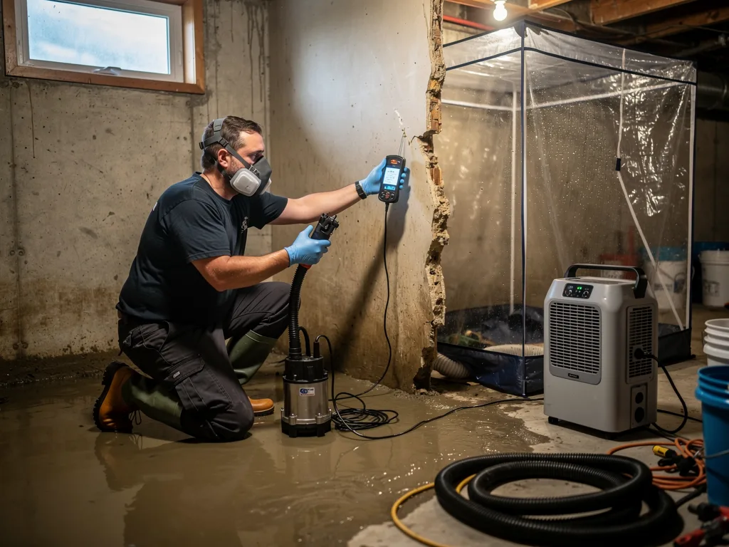 Basement Flooding Cleanup