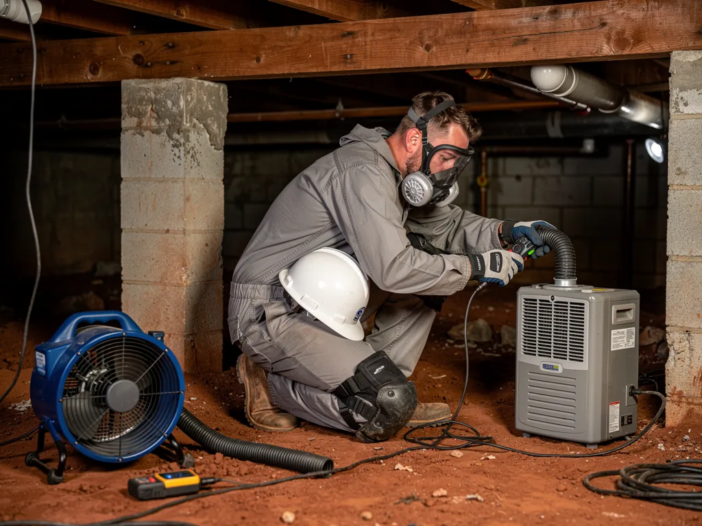 Crawl Space Drying