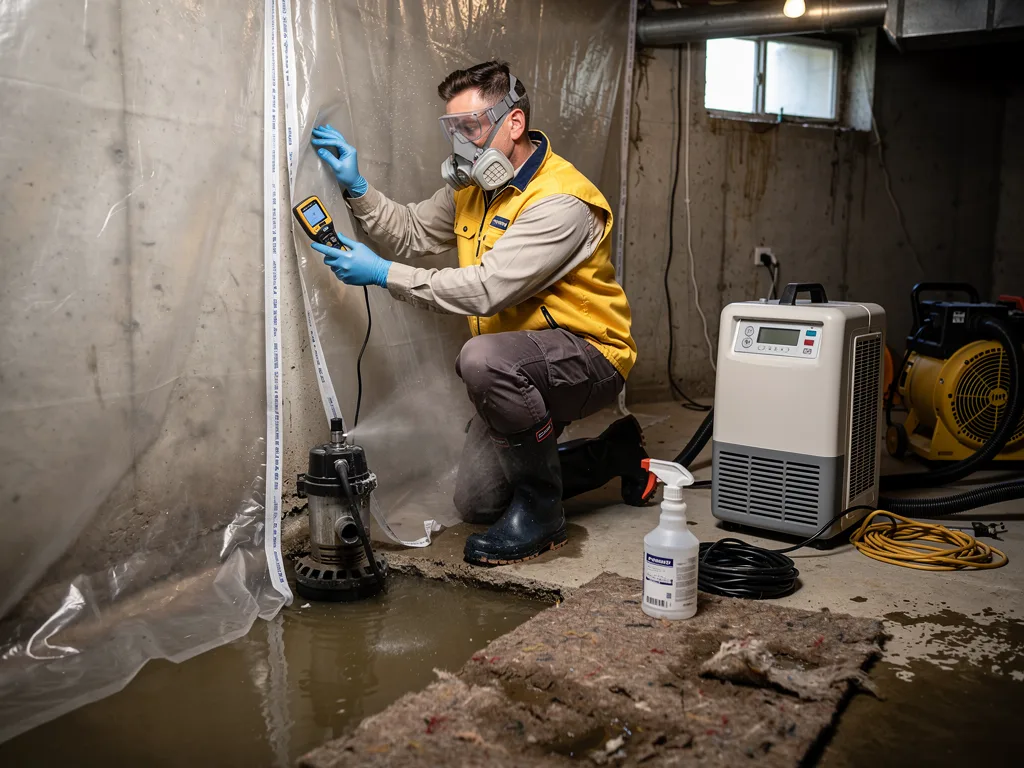 Sewage Backup Cleanup